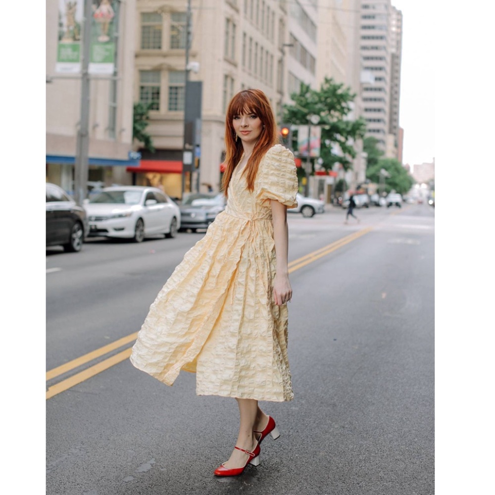 NWT “ASOS White” Tiered Smock Dress